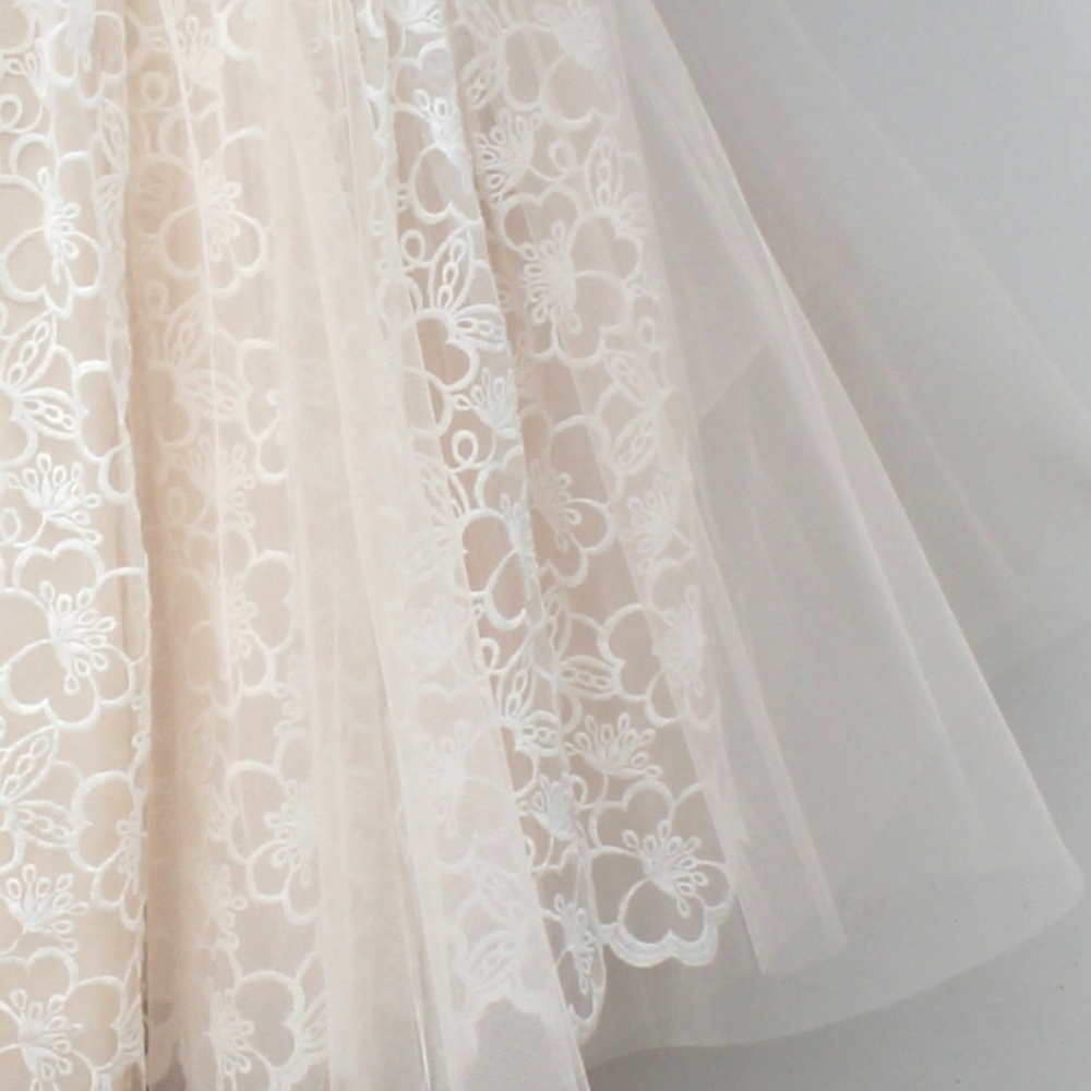 Space46 Boutique Lace Tulle Skirt